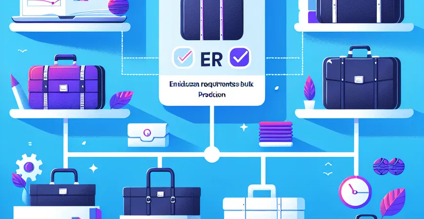 箱包定制企业 ERP 软件怎么选？个性化需求与批量生产的平衡技巧